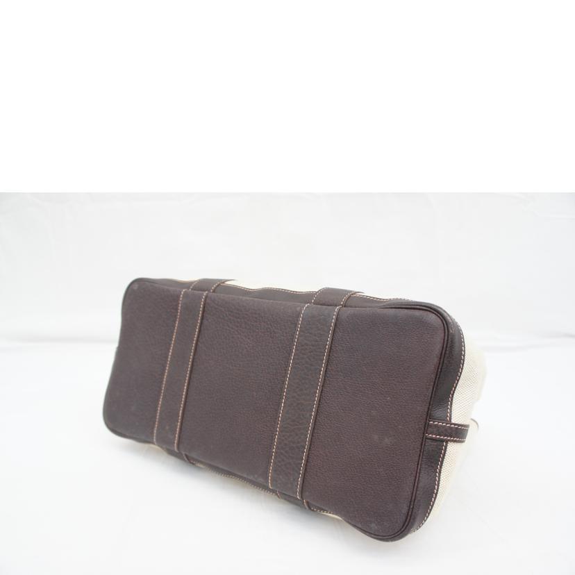 HERMES エルメス/ガーデンパーティPM26/トワルアッシュ/マロン//□H 2004年製/Bランク/05