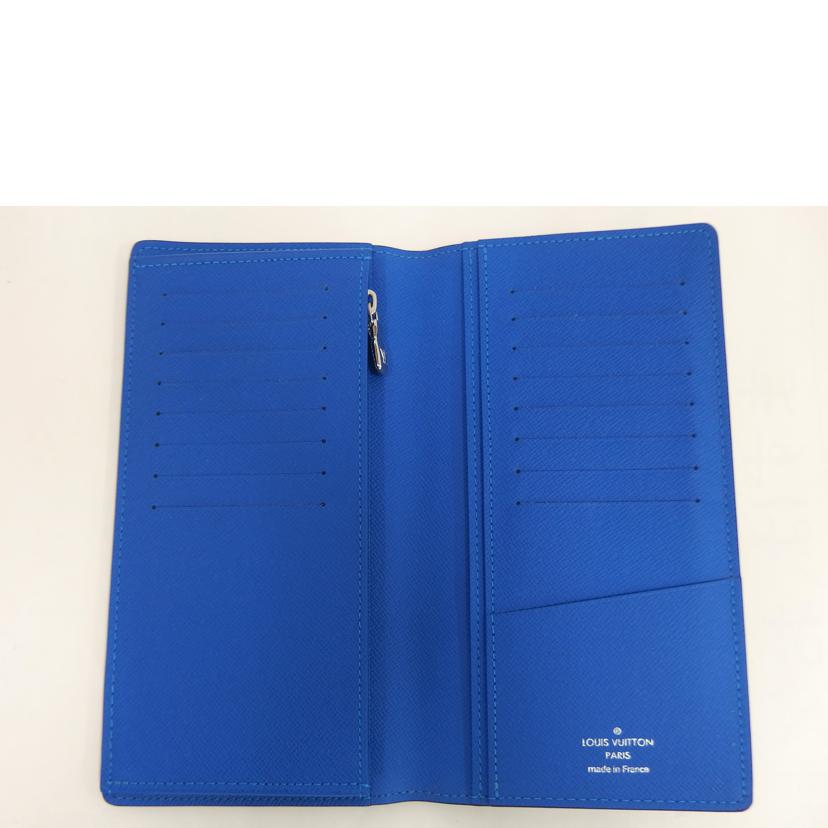 LV ルイヴィトン/ポルトフォイユブラザ・タイガ/ブルー/M63300//TA1189/Aランク/82