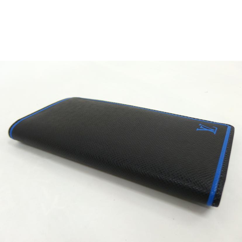 LV ルイヴィトン/ポルトフォイユブラザ・タイガ/ブルー/M63300//TA1189/Aランク/82