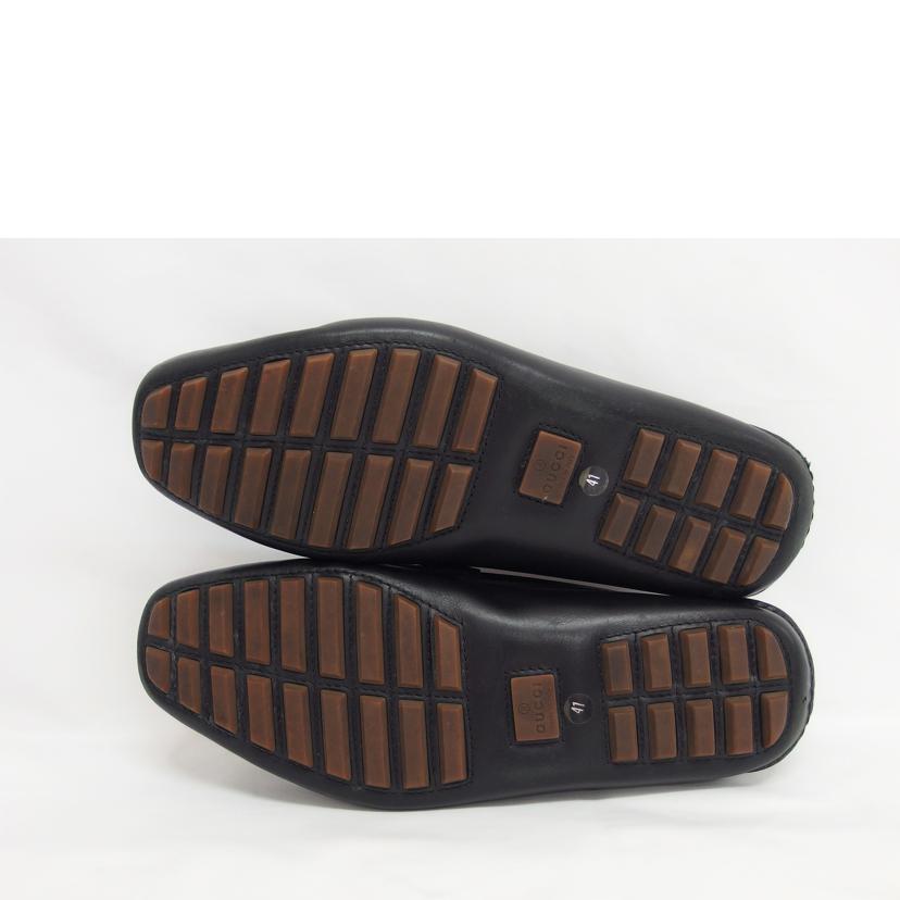 GUCCI グッチ/バンブー/ドライビングシューズ/ブラック/138204//ABランク/04