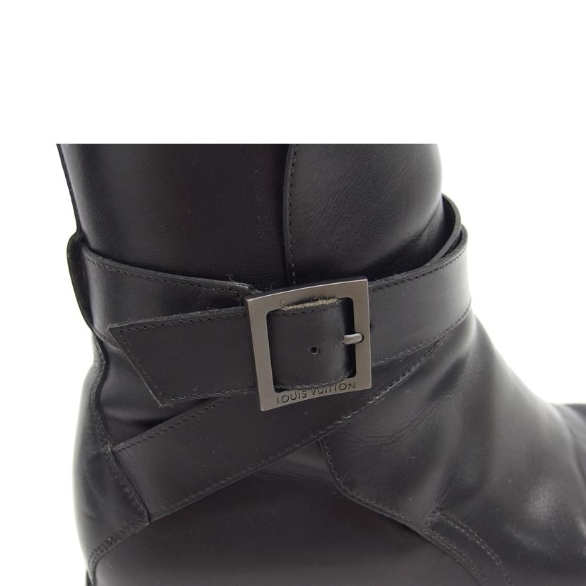 LV ルイヴィトン/ストラップアンクル/ジョッパーブーツ/ブラック//ST0043/ABランク/04