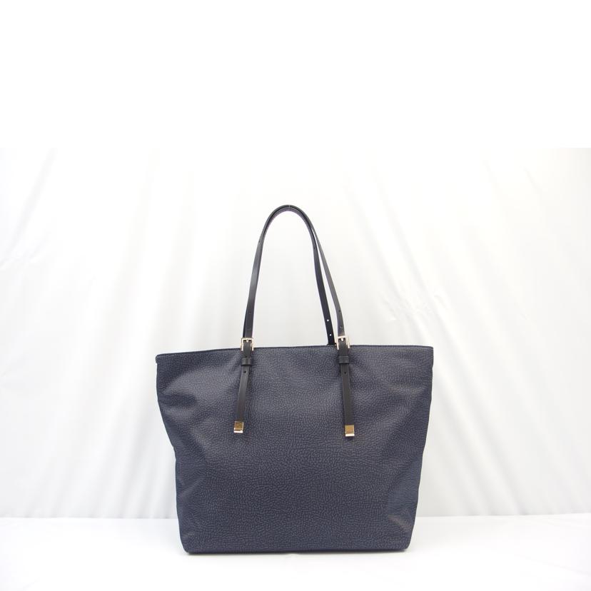 BORBONESE ボルボネーゼ/ネジ型ファスナーナイロントート//SAランク/83