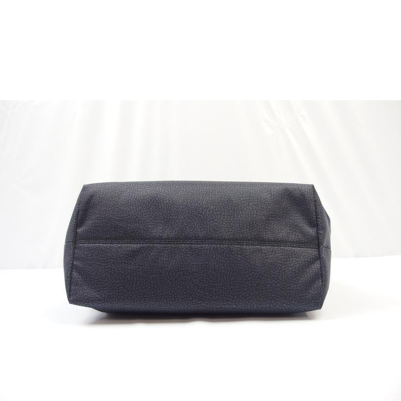 BORBONESE ボルボネーゼ/ネジ型ファスナーナイロントート//SAランク/83