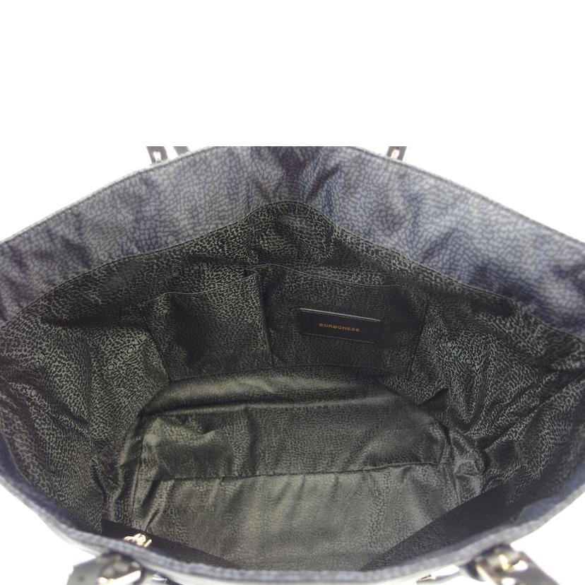 BORBONESE ボルボネーゼ/ネジ型ファスナーナイロントート//SAランク/83