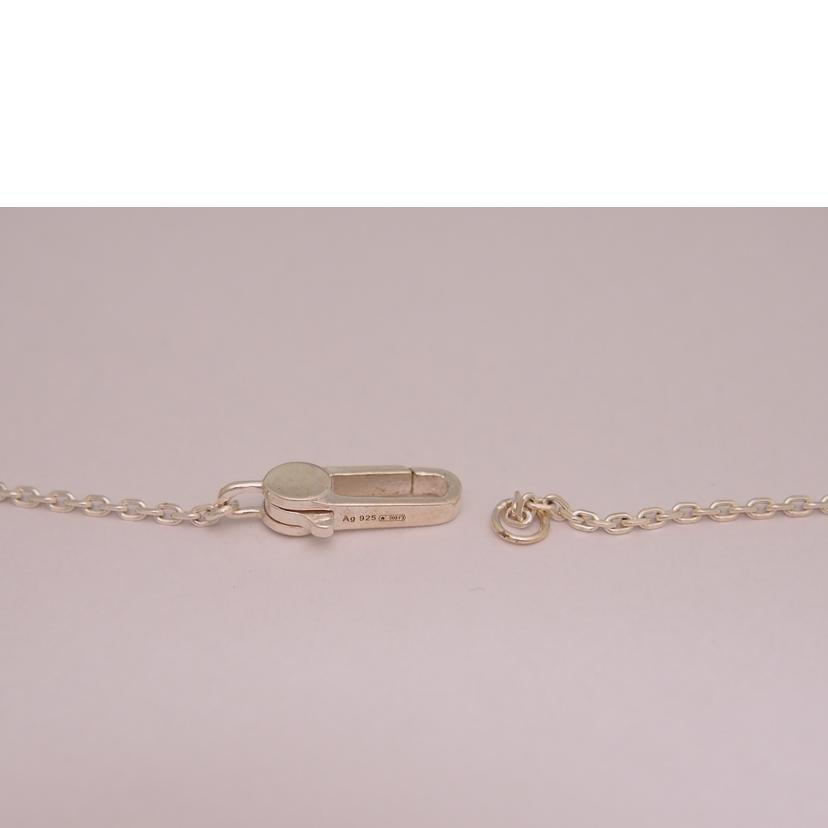GUCCI グッチ/クロスシルバーネックレス//BCランク/76