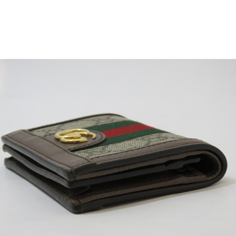 GUCCI グッチ/オフィディアGGカードケースウォレット/523155//0416/ABランク/90