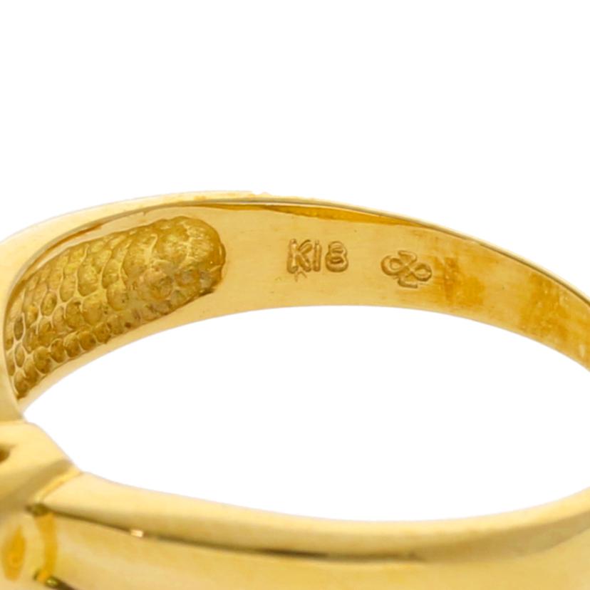 K18/K18ダイヤリング 0.14/#11/3.4//0.14/Aランク/75