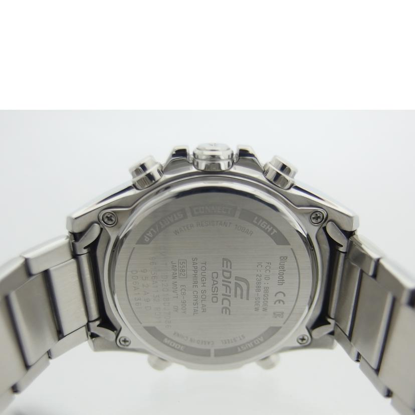 CASIO カシオ/EDIFICE/スマートフォンリンク/タフソーラー/ECB-900YDB-1BJF//952A9D/ABランク/04