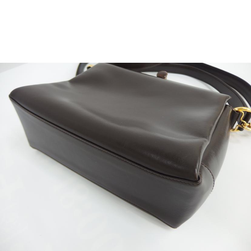 GUCCI グッチ/ヴィンテージ/2wayバンブーレザーハンド/000330175//Bランク/82