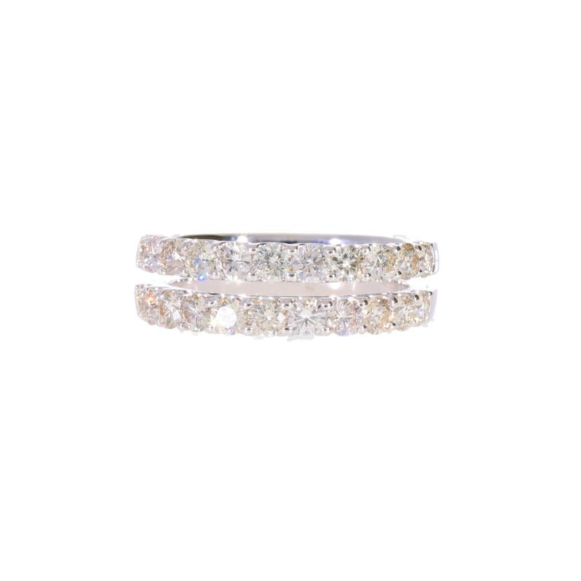 /◎ K18WGダイヤリング1.34ct //Aランク/75