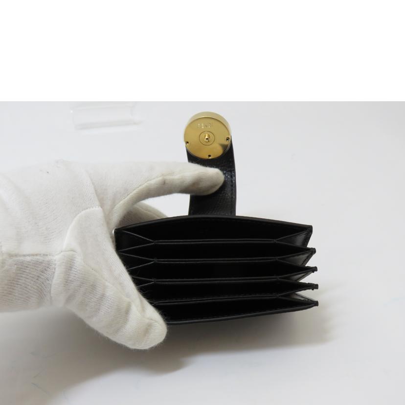 FENDI フェンディ/エフイズフェンディ・アコーディオンカードケース/8M0301-A18B//Aランク/90