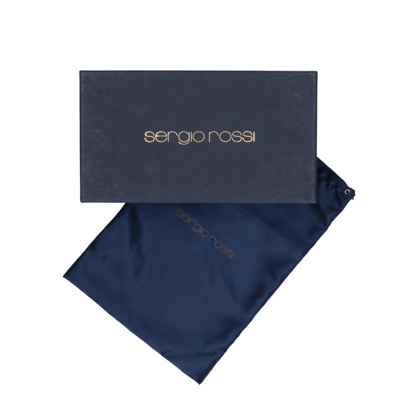 Sergio Rossi セルジオロッシ/ヒールスゥエードオープンパンプス ORG//Bランク/07