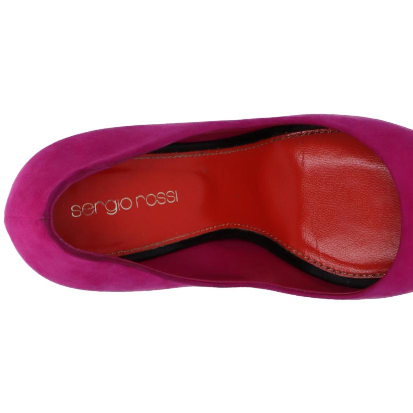 Sergio Rossi セルジオロッシ/ヒールスゥエードバイカラーパンプス PNK/ORG//Bランク/07