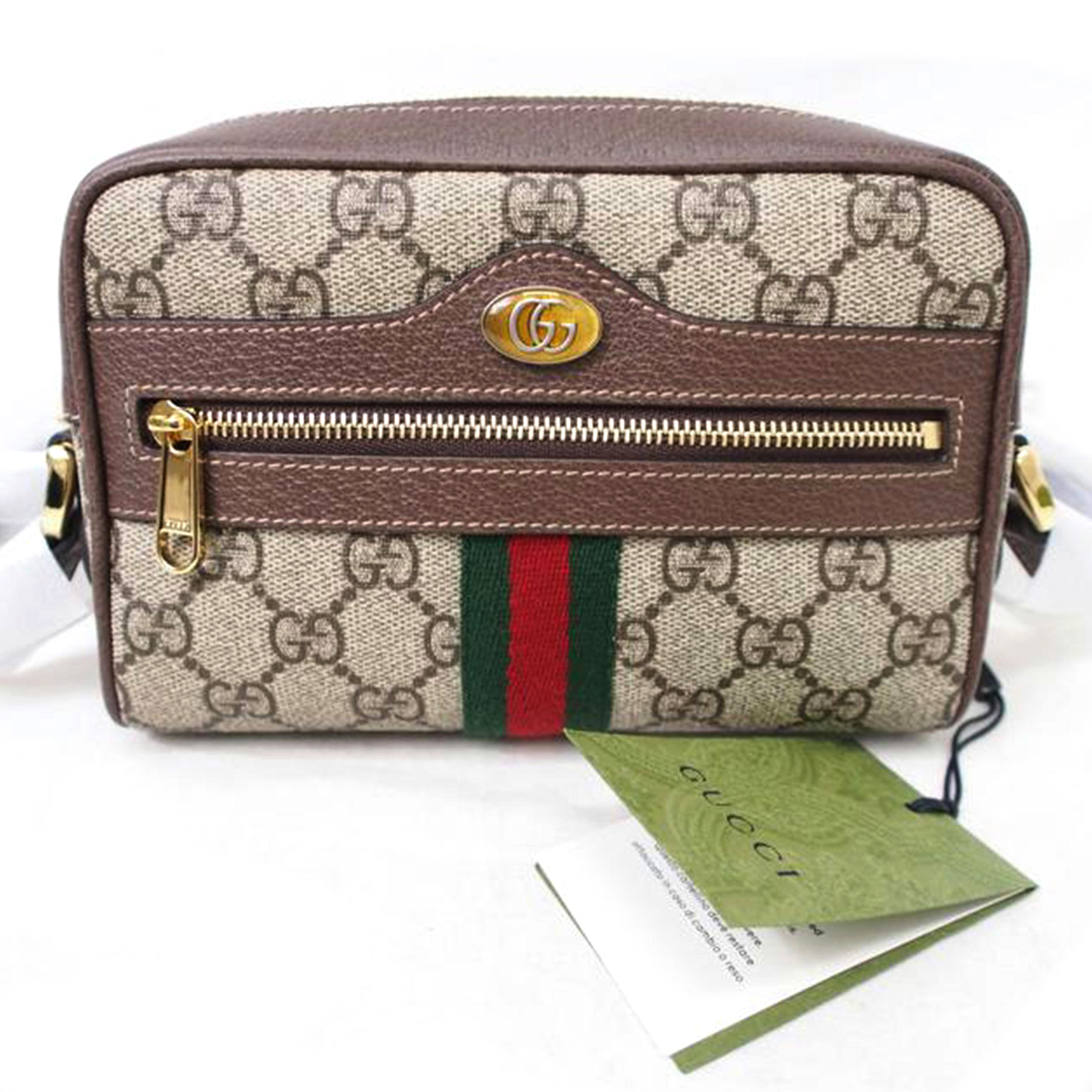 GUCCI/ミニバッグ/GGスプリーム/517350/534***/グッチ/Sランク/78