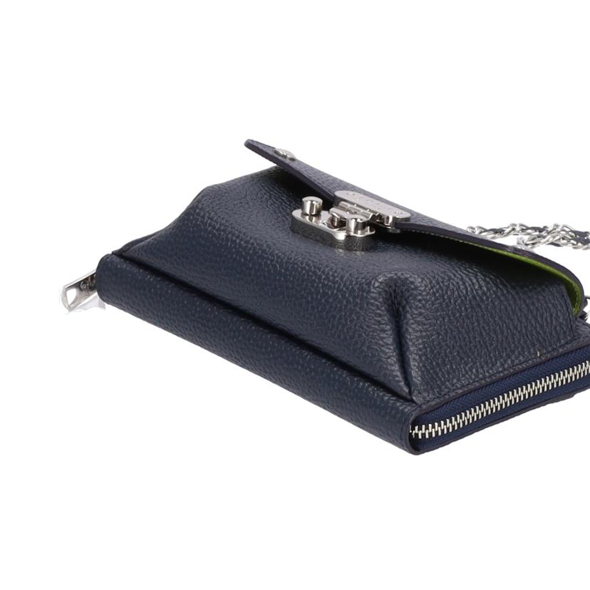 ADMJ/レザーポシェットチェーンウォレット//A536075/Aランク/75