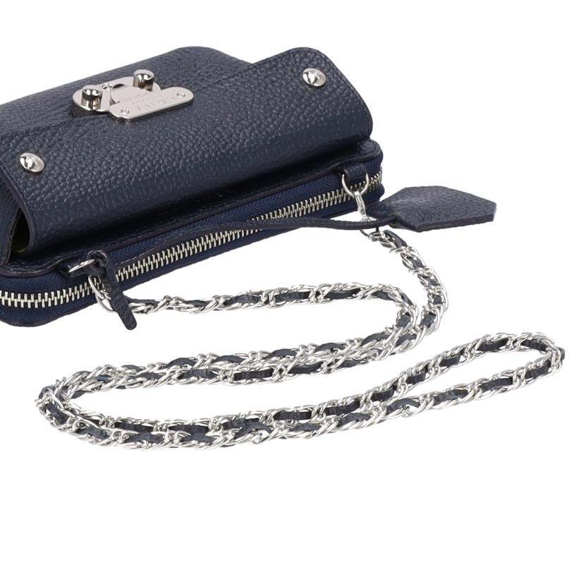 ADMJ/レザーポシェットチェーンウォレット//A536075/Aランク/75