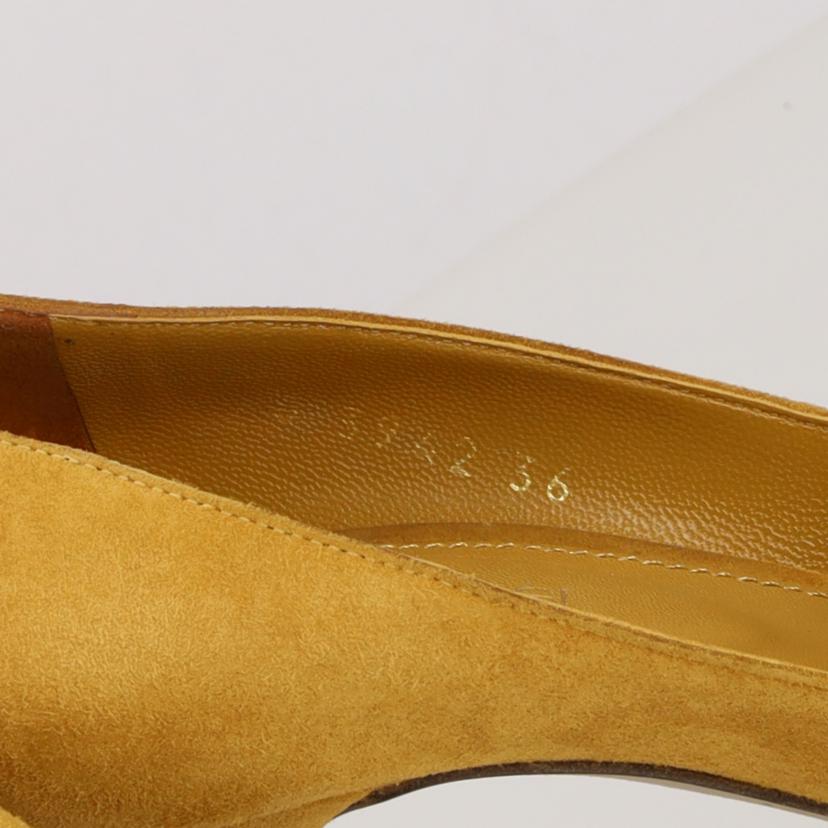 Sergio Rossi セルジオロッシ/ヒールスゥエードパンプス CAMEL//ABランク/07