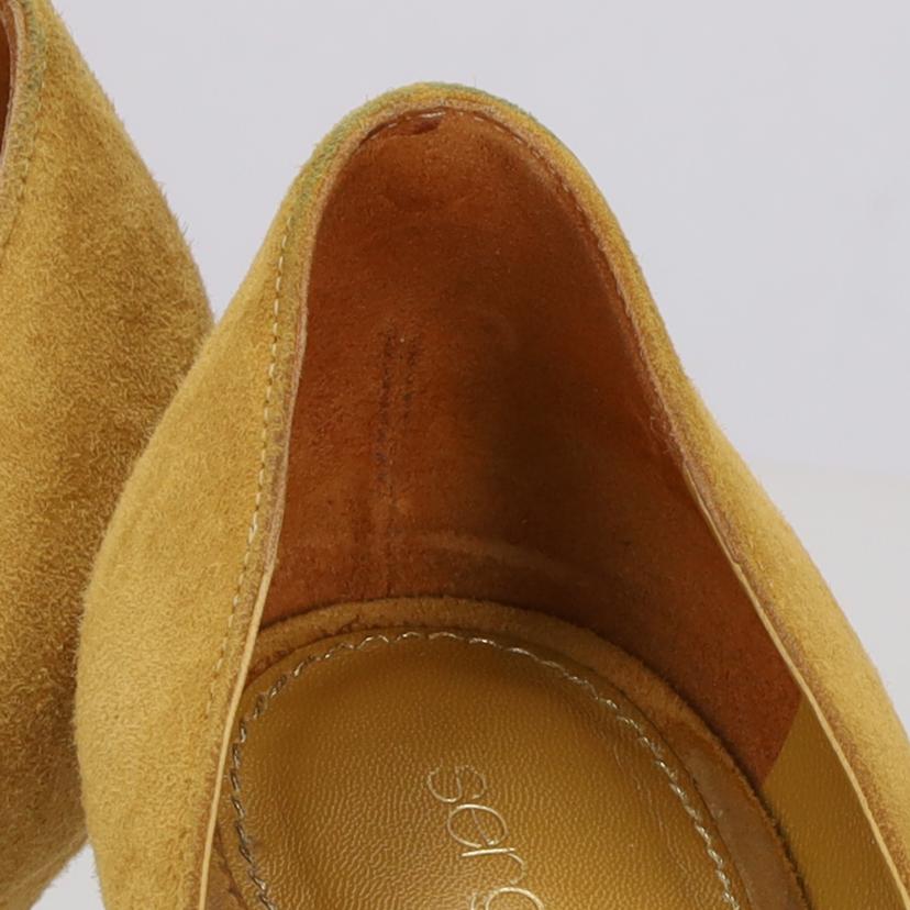 Sergio Rossi セルジオロッシ/ヒールスゥエードパンプス CAMEL//ABランク/07