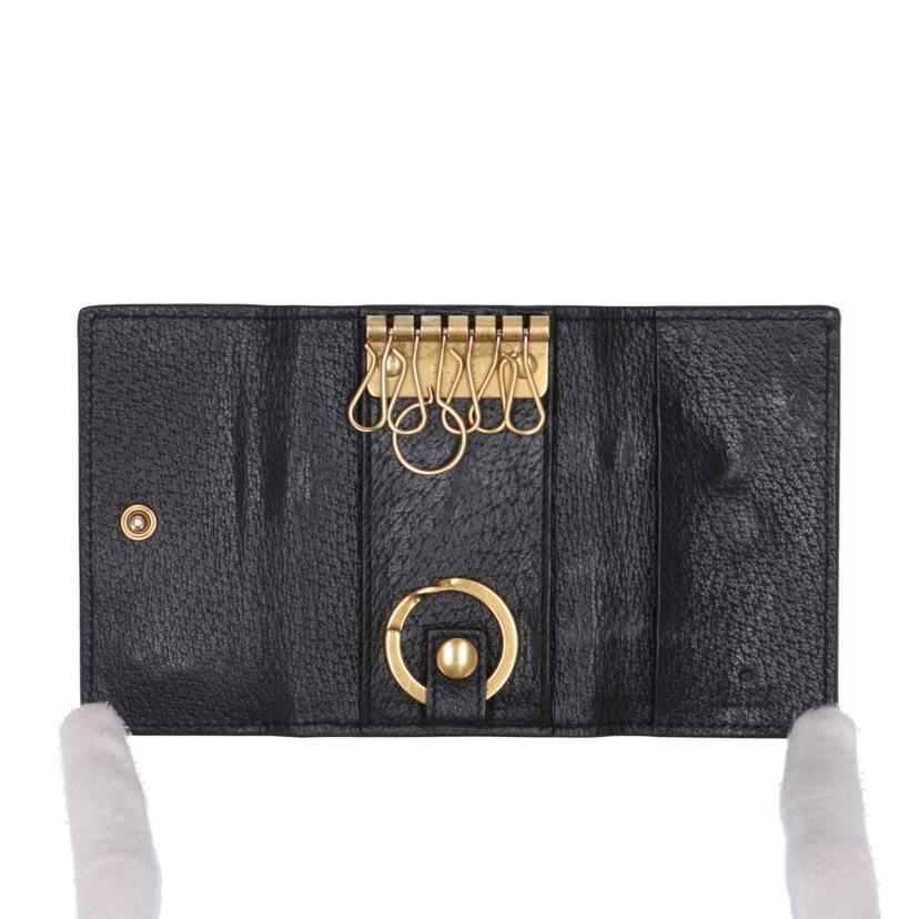 GUCCI グッチ キーケース 財布 小物/GGマーモント6連キーケース/435305//0416/ABランク/75