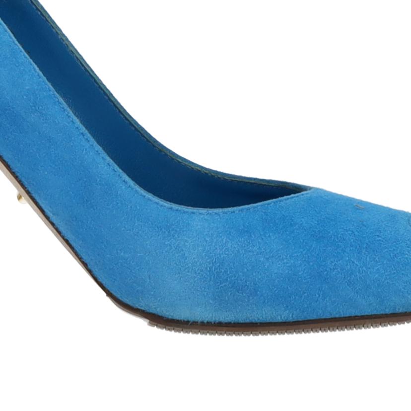 Sergio Rossi セルジオロッシ/ヒールスゥエードオープンパンプス BLU//Bランク/75