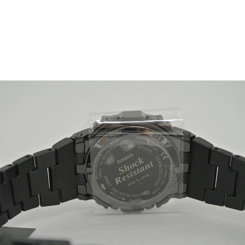 CASIO カシオ/G-SHOCK ソーラー電波Bluetooth四角 黒/GMW-B5000GD//211344A0229/Sランク/87