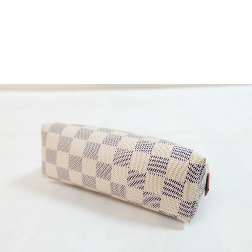 LV ルイヴィトン/ポシェット・コスメティックPM/ダミエ/アズール/N60024//RFI*/Aランク/71