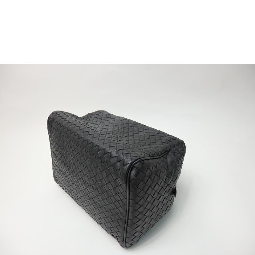 BOTTEGA VENETA ボッテガ・ヴェネタ/イントレチャートミニボストンバッグ/黒//B04592871L/Aランク/84