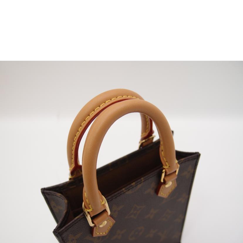 LOUIS VUITTON ルイ・ヴィトン ミニバッグ ショルダー 2way ブラウン レディース/プティット・サックプラ/モノグラム/M69442//FK0231/SAランク/69
