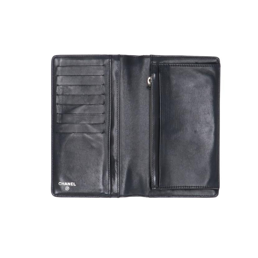 CHANEL シャネル/カメリアパテント二つ折り長財布//13000779/Bランク/75