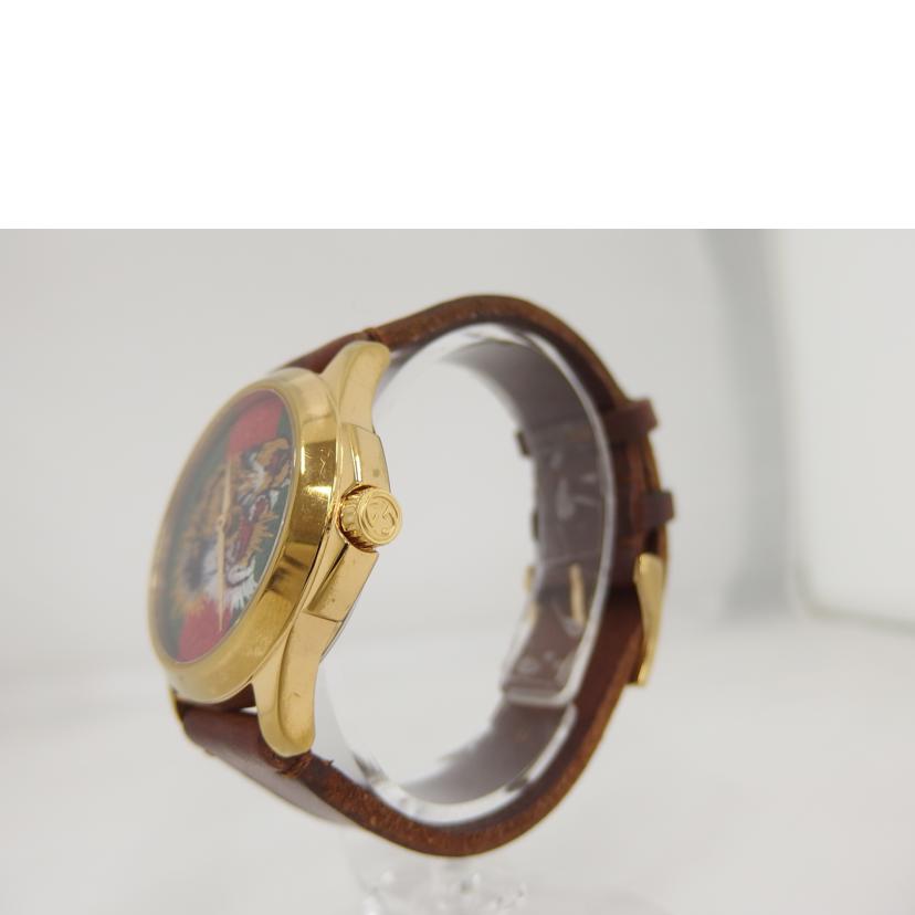 GUCCI/Gタイムレス/タイガー/クォーツ/126.4//173*****/Bランク/82