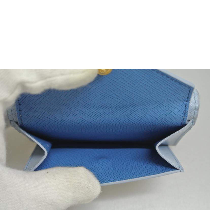 PRADA プラダ/三つ折り財布/1MH021//Aランク/87