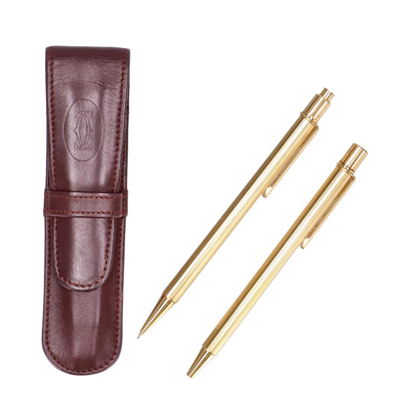 Cartier カルティエ/マストドゥカルティエ ボールペン・シャープペンセット/ST150101//117171/J185/Bランク/75