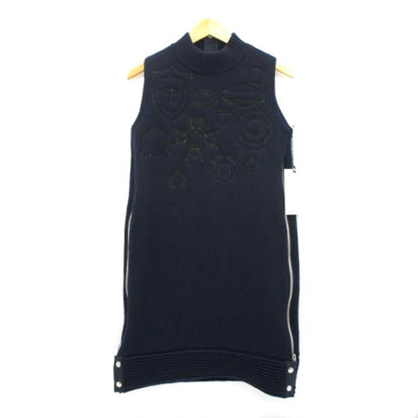 sacai サカイ/ノースリーブウールワンピース NVY/16-02823//ABランク/75