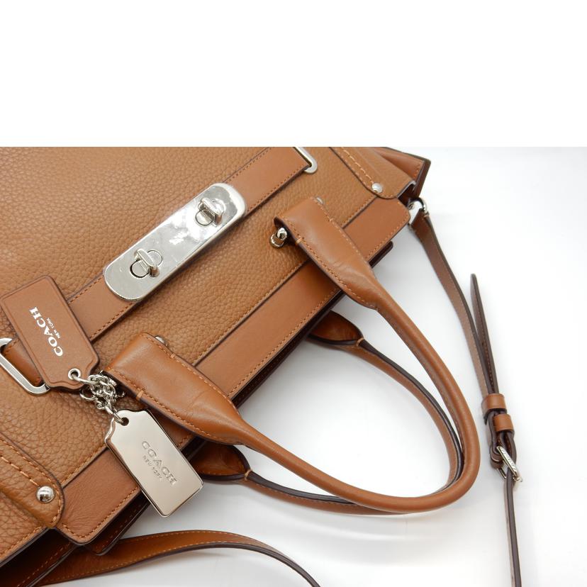 COACH コーチ/2WAYレザーショルダーバッグ/34408//Aランク/02