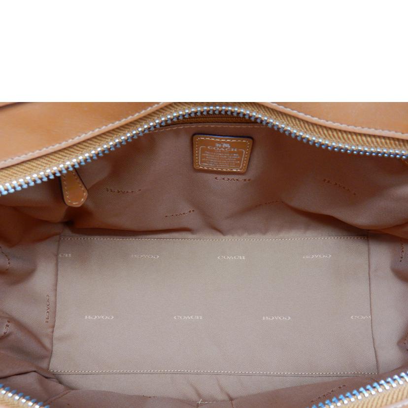 COACH コーチ/2WAYレザーショルダーバッグ/34408//Aランク/02