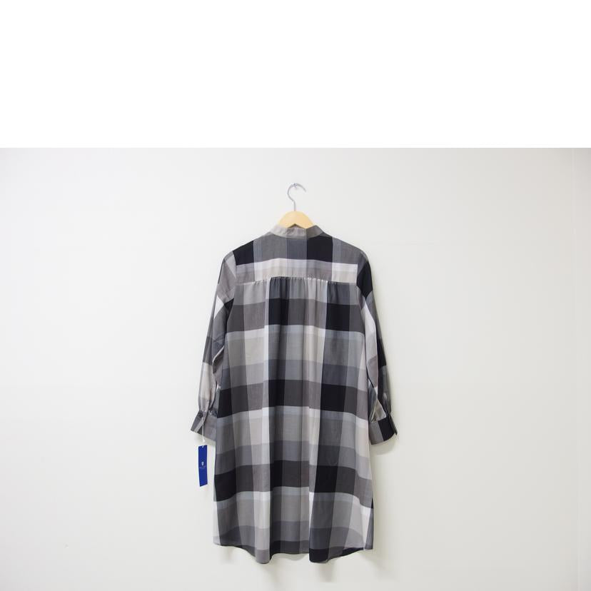 BLUE LABEL CRESTBRIDGE/BLUE LABEL CRESTBRIDGE シャツワンピース ブラック サイズ38/55J05-529-07//SAランク/83