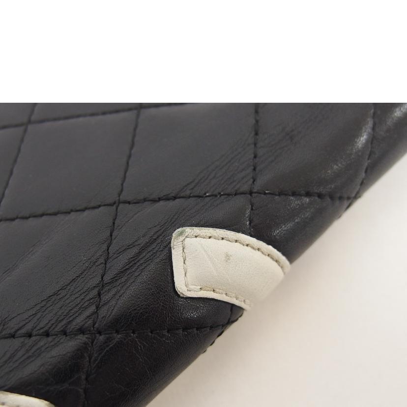 CHANEL シャネル/カンボンライン/二つ折り長財布/A26717//9463041/Bランク/04