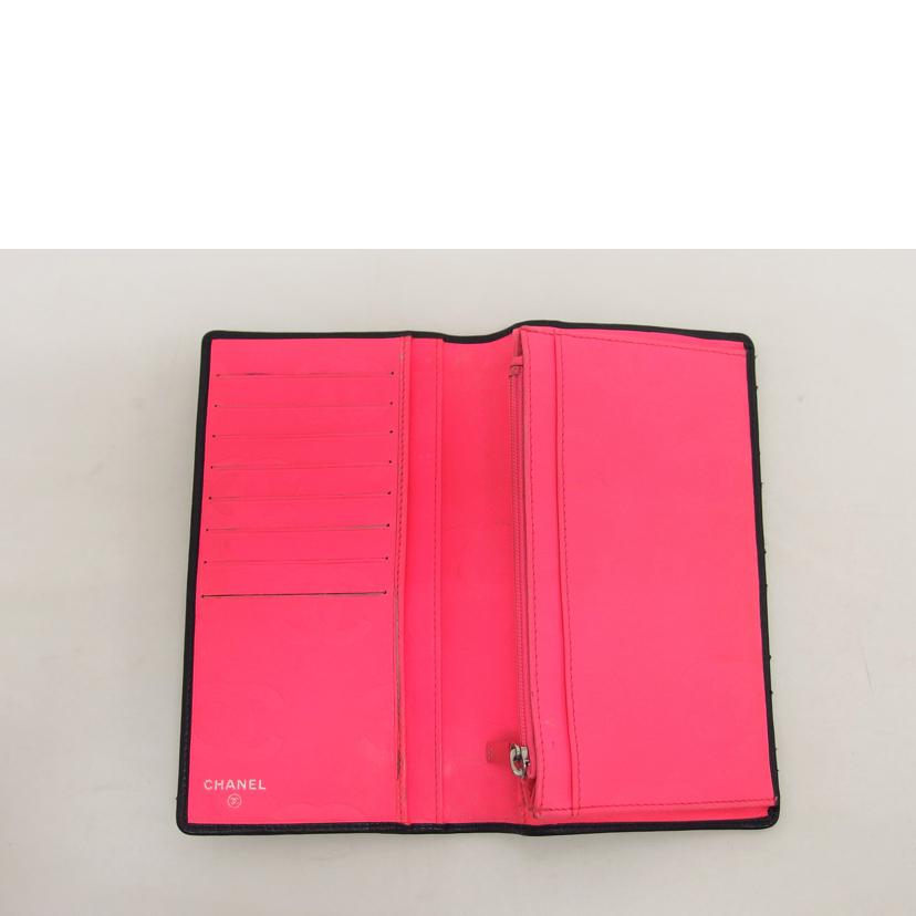 CHANEL シャネル/カンボンライン/二つ折り長財布/A26717//9463041/Bランク/04
