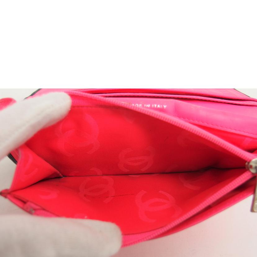 CHANEL シャネル/カンボンライン/二つ折り長財布/A26717//9463041/Bランク/04