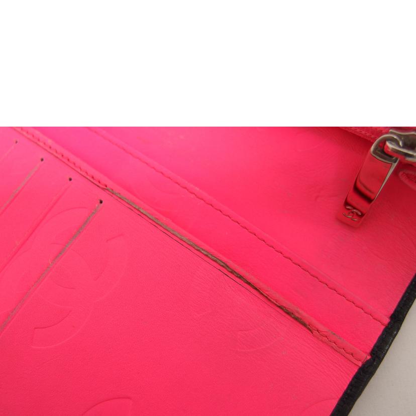 CHANEL シャネル/カンボンライン/二つ折り長財布/A26717//9463041/Bランク/04