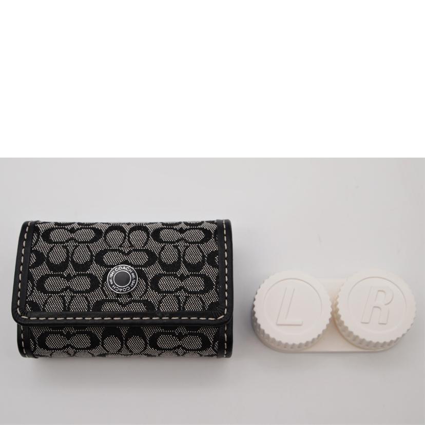 COACH コーチ/ミニシグネチャーコンタクトケース/ミラー付//Aランク/13