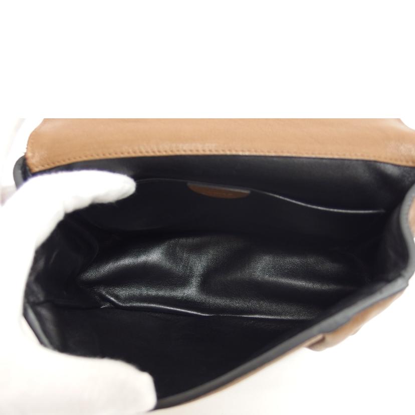 Chloe クロエ/エルシーチェーンショルダーバッグ/ブラウン//02135765/ABランク/04