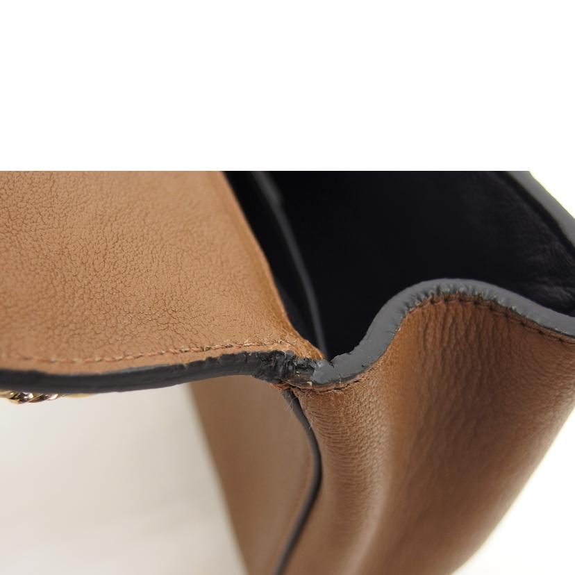 Chloe クロエ/エルシーチェーンショルダーバッグ/ブラウン//02135765/ABランク/04