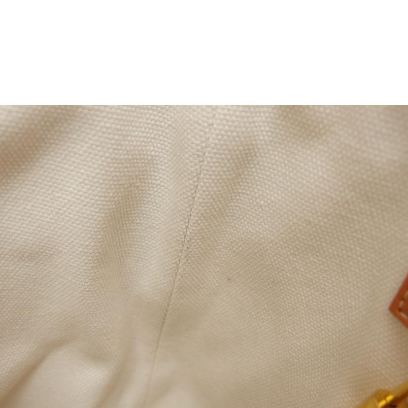 CELINE セリーヌ/ホリゾンタルカバ/キャンバストートバッグ/ナチュラル/19006//F-SL-2109/ABランク/04