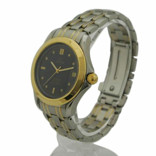 OMEGA オメガ/シーマスター120mメンズ コンビ紺 本体のみ//49648642/ABランク/87