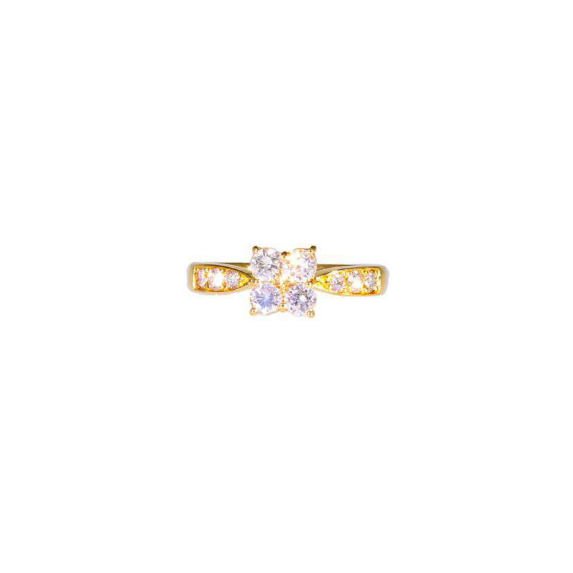 / K18ダイヤリング0.68ct//Aランク/75