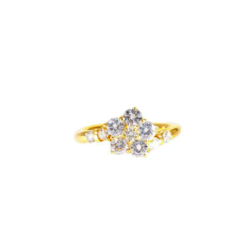 / K18ダイヤリング1.00ct//Aランク/75