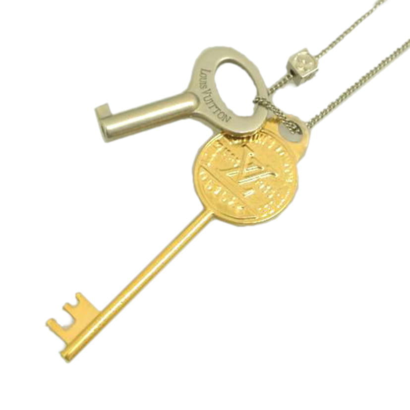 LV ルイヴィトン/コリエLVキー ネックレス/MP2842//OB0270/ABランク/87