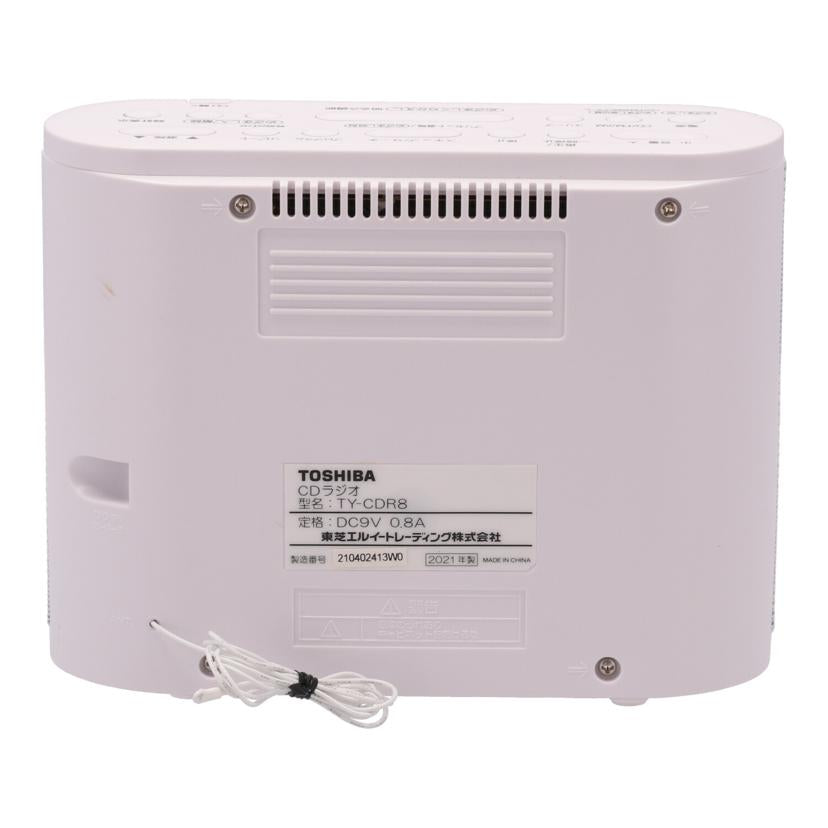 TOSHIBA 東芝/CDラジオ/TY-CDR8//210402413W0/Bランク/77