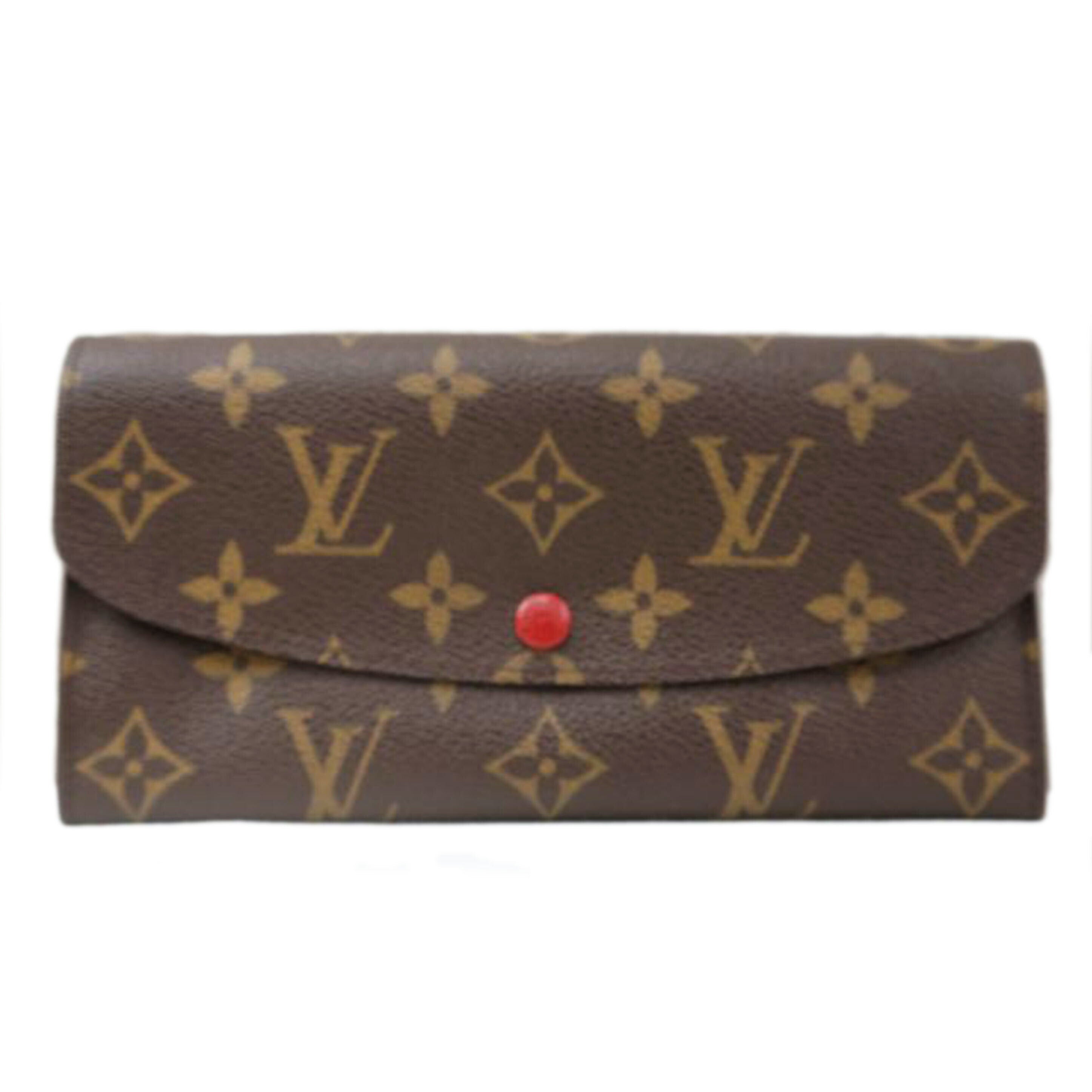 LOUIS VUITTON ルイヴィトン/ポルトフォイユ・エミリー/モノグラム/ルージュ/M63544//CA1140/ABランク/67